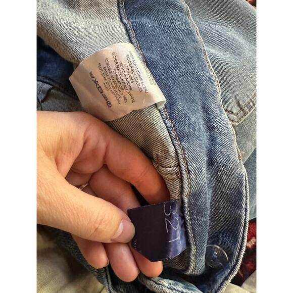 Pilcro for Anthropologie Skipper Jeans Medium Wash Size 32/14 Tall - Picture 9 of 10